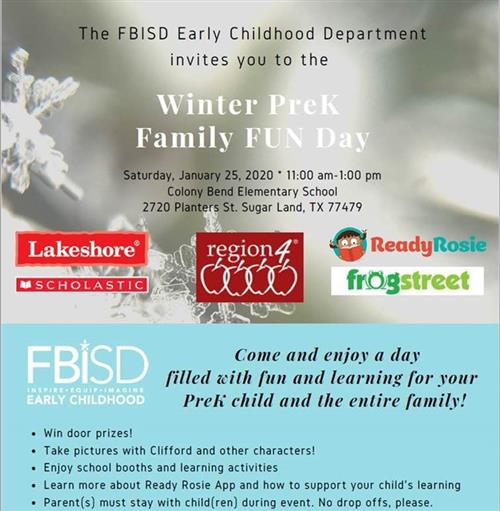Winter PreK English Winter PreK English